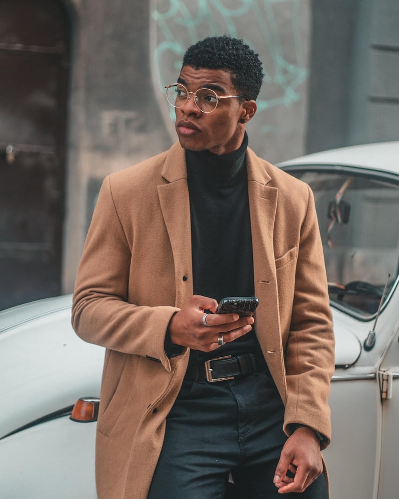 Groom in stylish suit